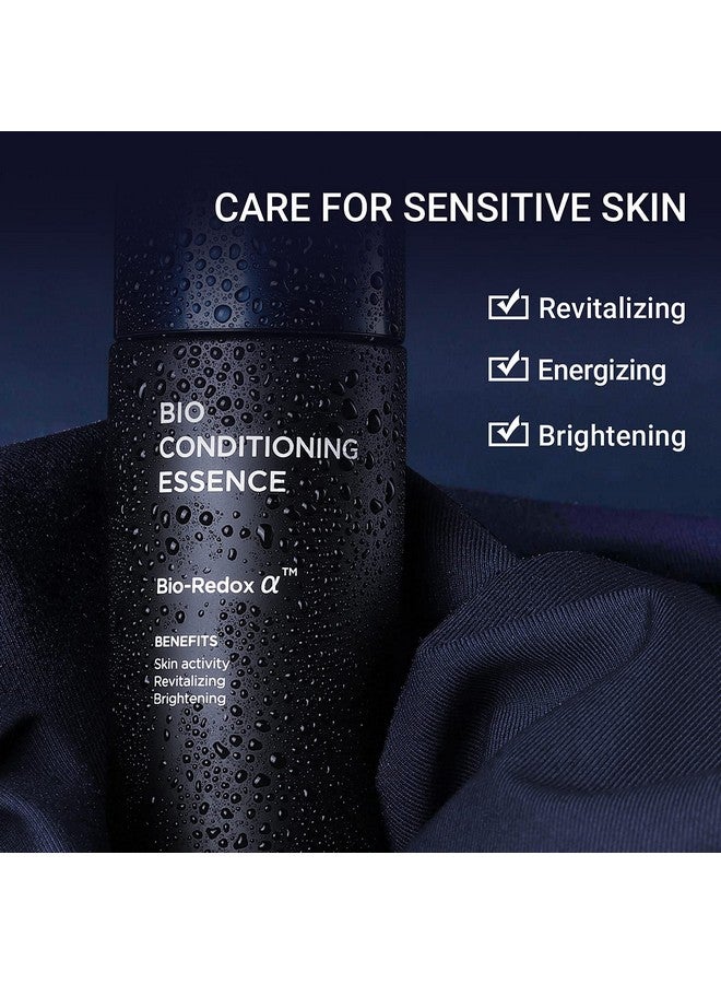 Iope Men Bio Antiaging & Moisturizing Set Cleanser Emulsion Conditioning Essence Serum And Soothing Aftershave Homme Korean Skincare By Amorepacific - Image 4