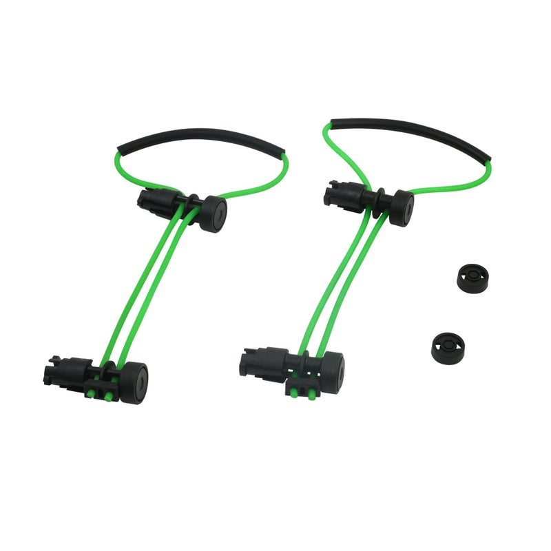 Zing Zing Hyperstrike Dominator Bow Bungee Replacement  Green  Great for Long Range Outdoor Play