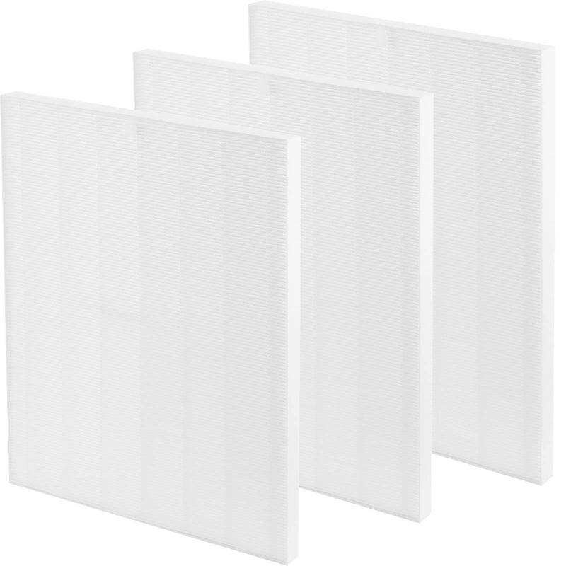 Allisfresh D480 Replacement Filter D4 Compatible with Winix D480 Air Cleaner Purifier Ture HEPA Only Item Number 1712010000 D4 Filter 3 Pack
