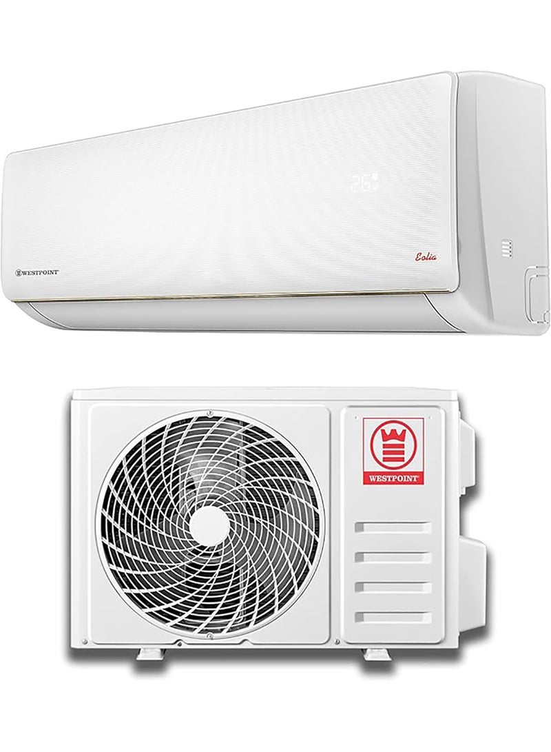 WESTPOINT 1.5 Ton Split Air Conditioner 16000 BTU, Gold Fin, I Feel Function, T3 Tropical Compressor WST-18122LTYH White - Image 1