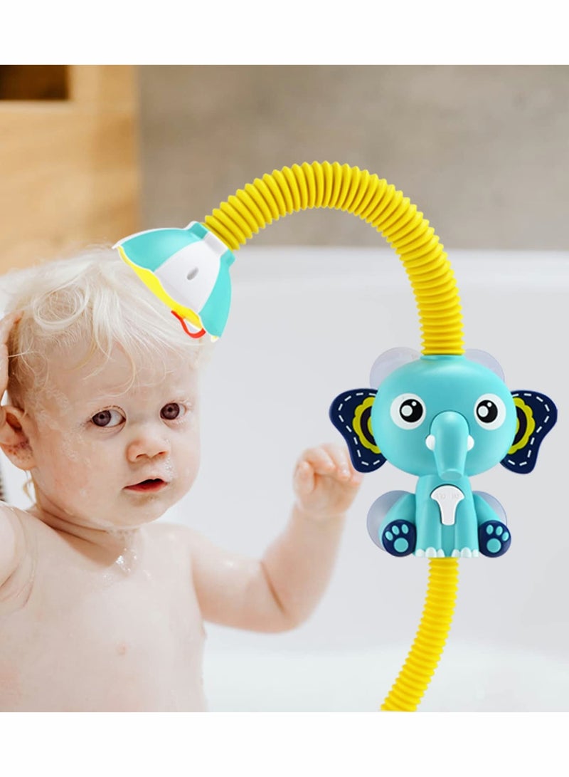 Excefore Baby Bath Toys Electric Elephant Baby Shower Game - Image 1