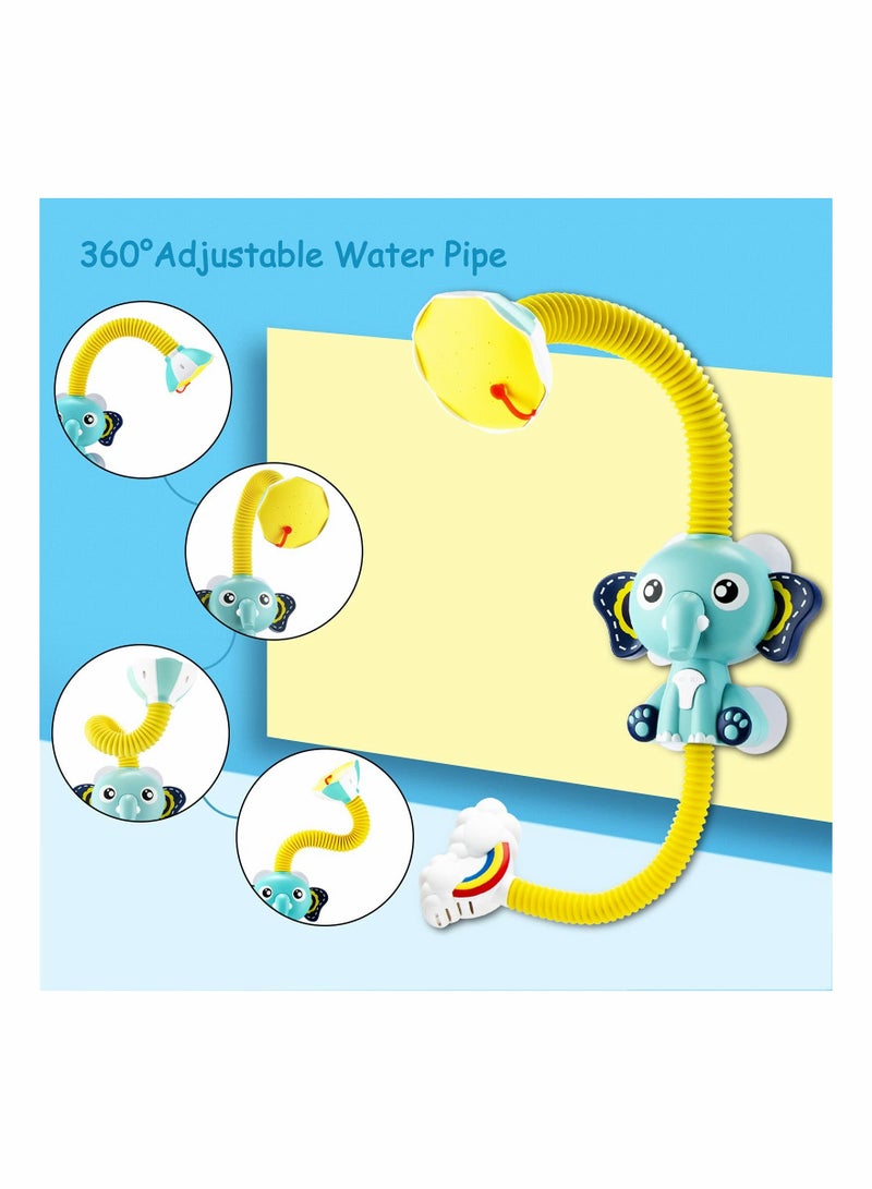 Excefore Baby Bath Toys Electric Elephant Baby Shower Game - Image 2