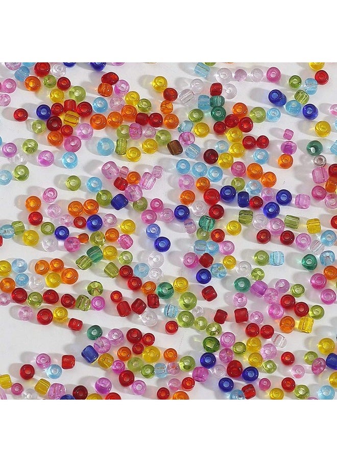 Teensery 10000 Pcs 2Mm Mini Glass Beads Round Tiny Spacer Beads Loose Beads For Jewelry Making And Diy Crafts (Mixed Colors)  - Image 3