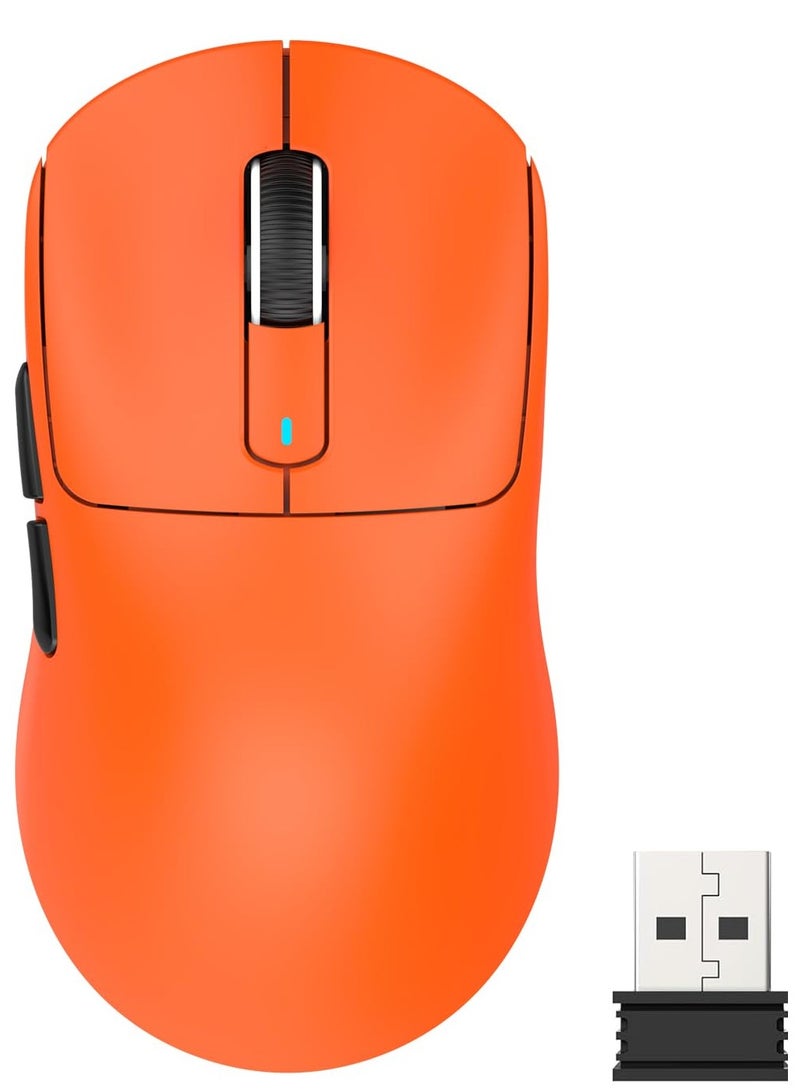 Attack Shark X3 Lightweight Wireless Gaming Mouse with Tri-Mode 2.4G/USB-C Wired/Bluetooth,Up to 26K DPI, PAW3395 Optical Sensor,5 programmable Buttons for PC/Laptop/Win/Mac - Image 1