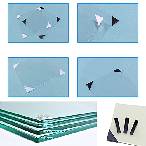 HJYZY 5mm Corner Protectors for Sharp Glass,Mirror,Ceramic Tile Triple Shape Corner Covers 20 pcs - Image 3