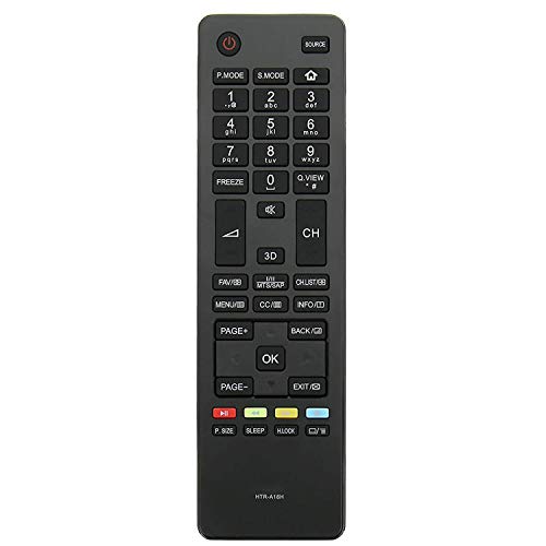 Allimity HTR-A18H Remote fit for Haier TV LE24K6000 LE32K6000 LE32B8000 LE50K6000 LE55K6000 LE32B7500 LE48B7500 LE50B7500 LD50U7000 LD42U7000 LE22M600F LE24M600F LE24M660F LE28M600 LE32M600 LE39M600F - Image 1