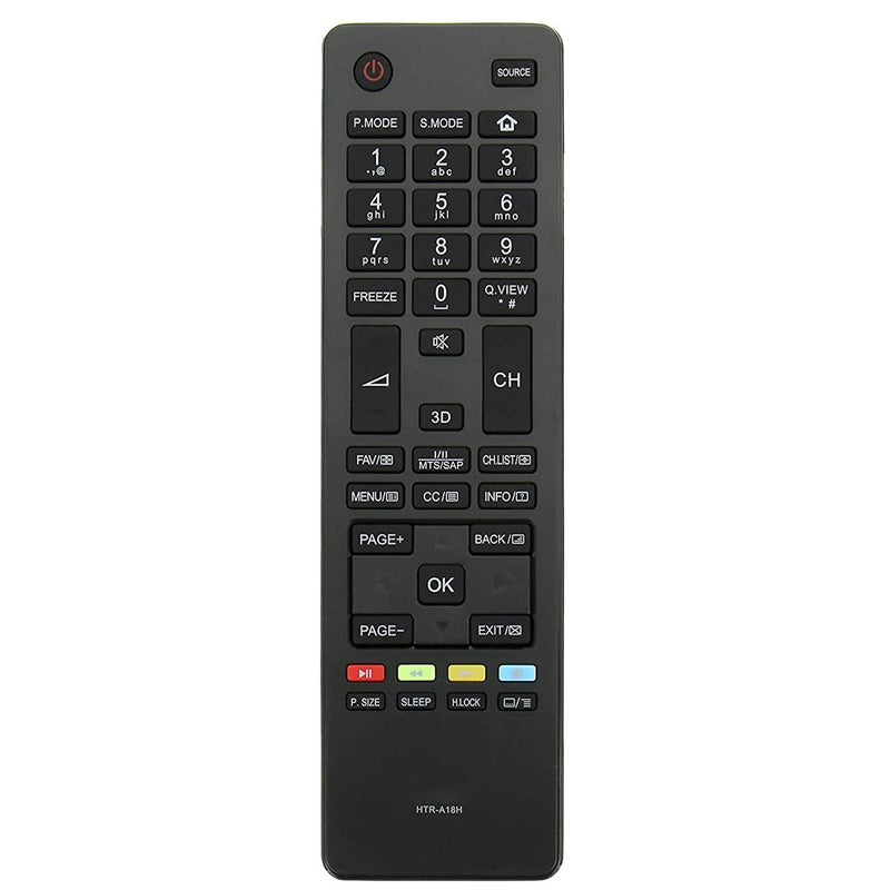 Allimity HTR-A18H Remote fit for Haier TV LE24K6000 LE32K6000 LE32B8000 LE50K6000 LE55K6000 LE32B7500 LE48B7500 LE50B7500 LD50U7000 LD42U7000 LE22M600F LE24M600F LE24M660F LE28M600 LE32M600 LE39M600F - Image 4