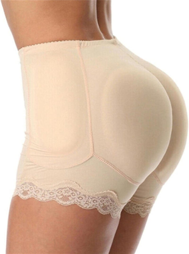 Butt Pads Women 1Pcs Pads Enhancers Fake Ass Hip Butt Lifter Shapers Control Panties Padded Slimming Underwear Hip Pads Pant (Color : Skin, Size : S.) - Image 1