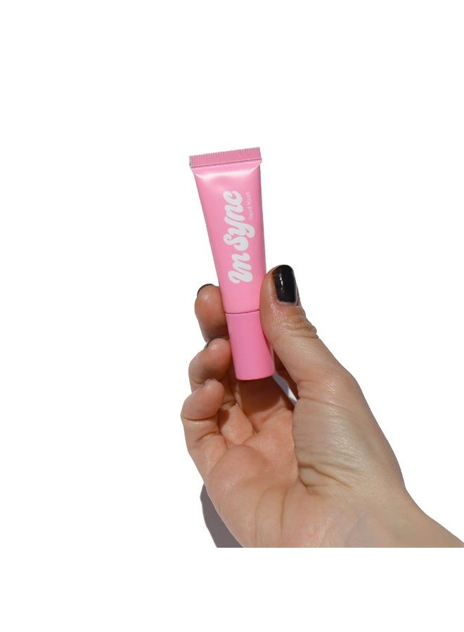 Half Caked In Sync Liquid Blush, liquid-mousse with a natural finish, 15ml / 0.50 fl oz (Brown Sugar) - Image 3