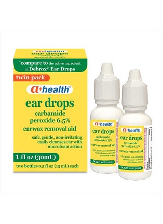 Earwax Removal Drops, Carbamide Peroxide 6.5%, Made in USA, Twin Pack, 1 fl Ounce - pzsku/ZCF23185949A7ED884D3AZ/45/_/1717005909/4be7884f-5bdb-4e02-b70f-6673d1c42332