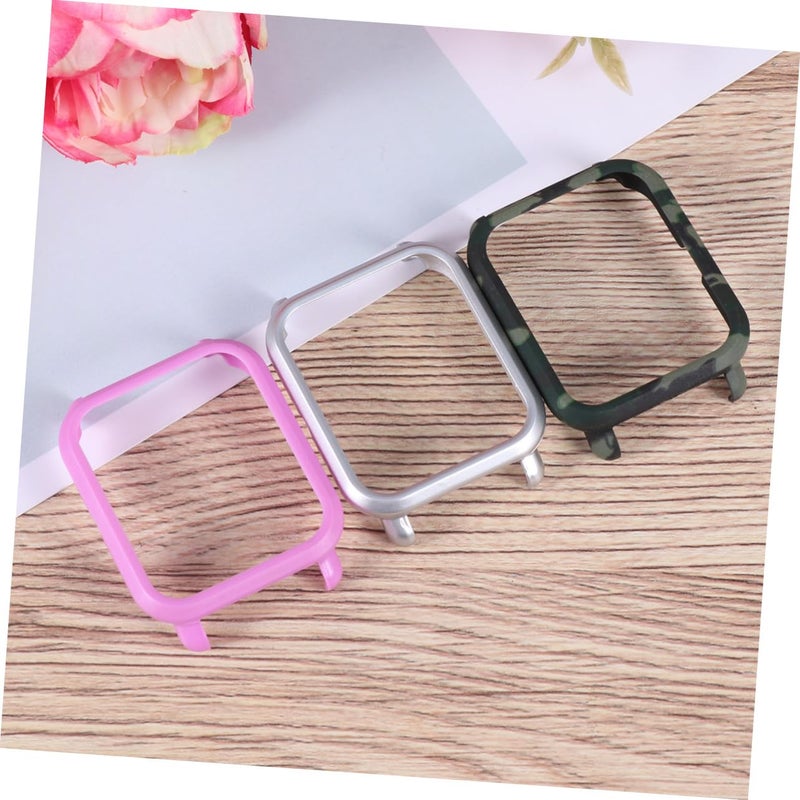 Protective Watch Case Cover 3 Pack TPU Material Full Edge Protection Smartwatch Accessories - Image 5