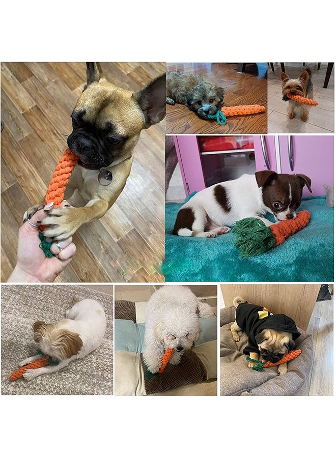 Dog Toys 2 PCS Puppy Teething Chew Toys, Dog Rope Toys, Cat Chew Toys, Safe Braided Bunny Toys, Healthy Gift - Image 4