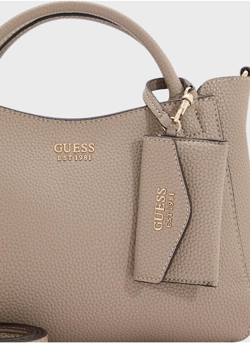 GUESS Brenton Girlfriend Satchel  - Image 4