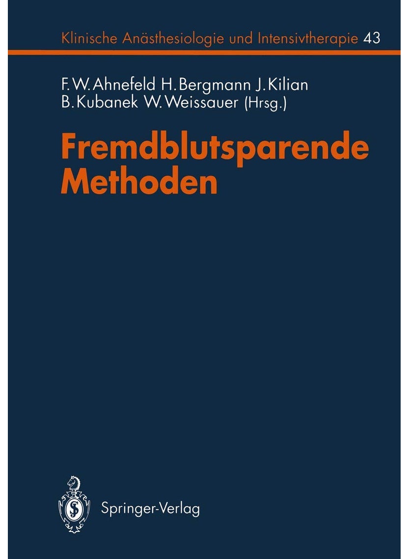 Fremdblutsparende Methoden 