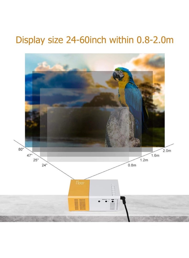 Buy Egg projector HD 720P LED home office mini portable, high ...