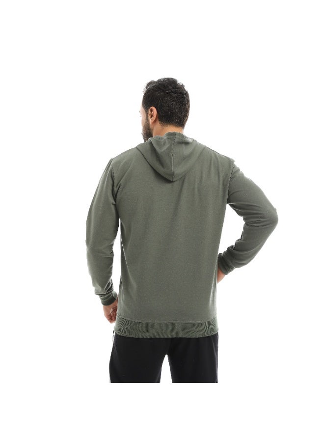 Red Circle Sweatshirt Hoodie & Zipper men - Image 2