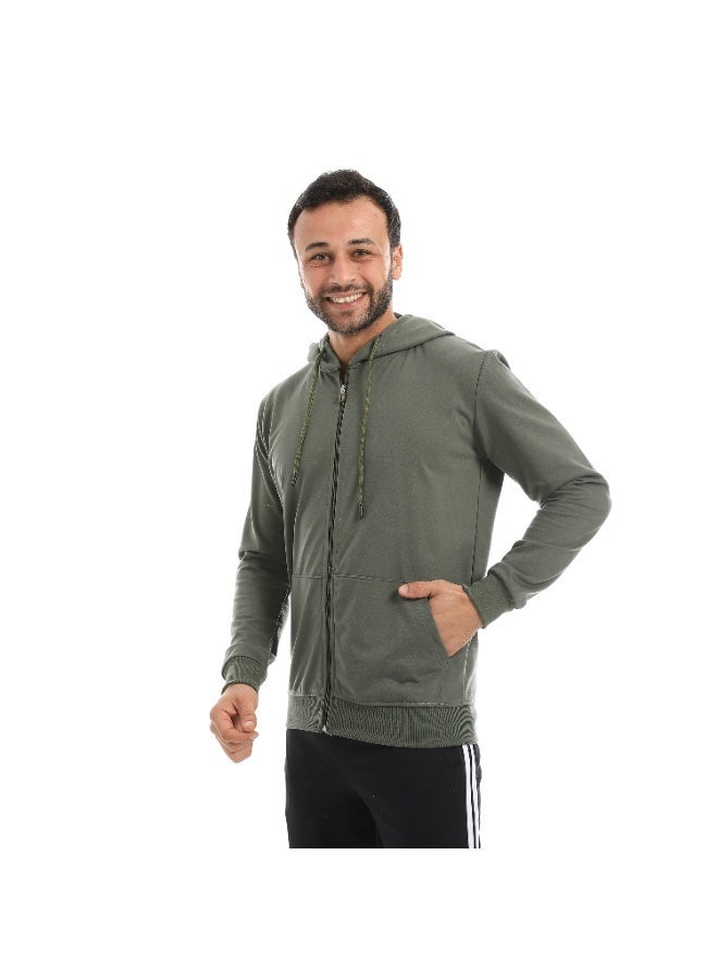 Red Circle Sweatshirt Hoodie & Zipper men - Image 1