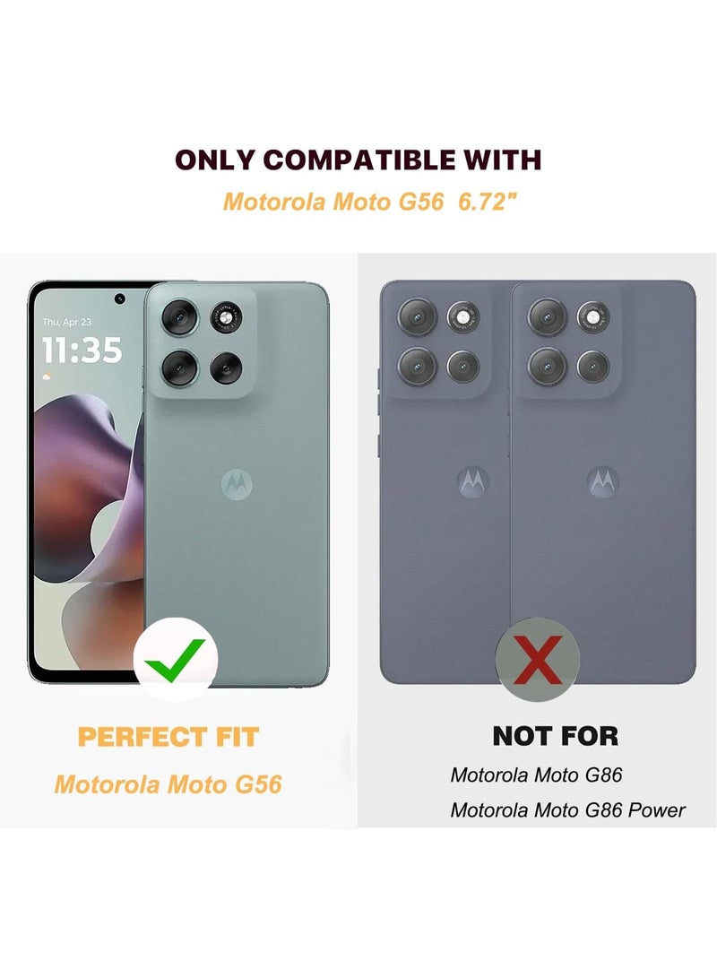 Case Compatible with Motorola Moto G56 Case Soft TPU Ultra-Slim Stylish Protective Cover for Motorola Moto G56 - Image 2