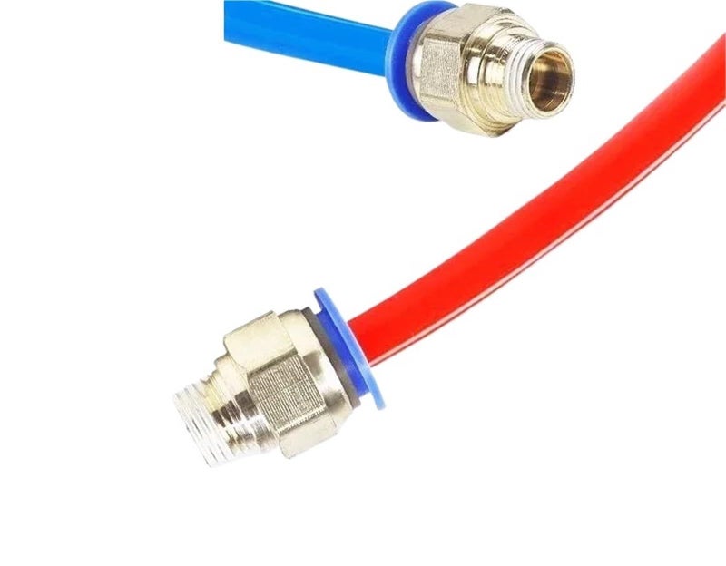 Pneumatic Air Hose Fitting Quick Connector 4mm 6mm 8mm 10mm 12mm 1 4 1 8 3 8 1 2 M5 Thread 10PCS Pc6 01 - Image 5