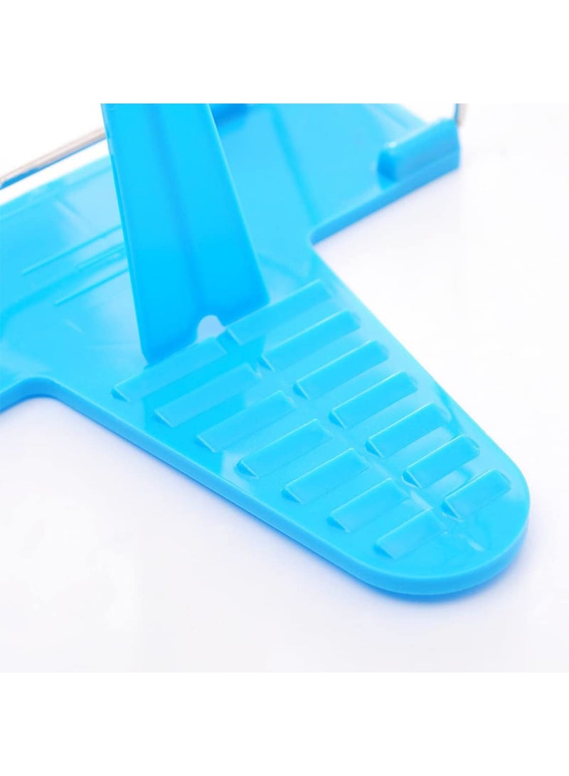 SOLARAE حامل كتب للقراءة، حامل كتب قابل للتعديل لوصفات الطبخ، حامل مستندات محمول وقوي، للكتب الدراسية، الهاتف، التابلت - Image 4