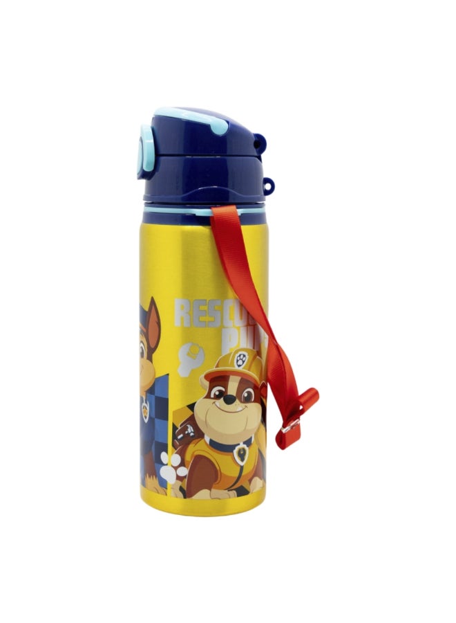 ستور زجاجة ماء قابلة للطي من الألمنيوم مع حزام بتصميم باو باترو متعددة الألوان سعة 730 مل 81658 - Image 3