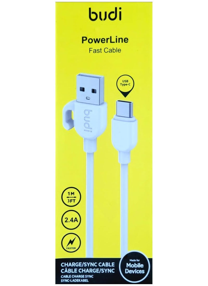 budi - 1m charging cable From Budi - Image 1