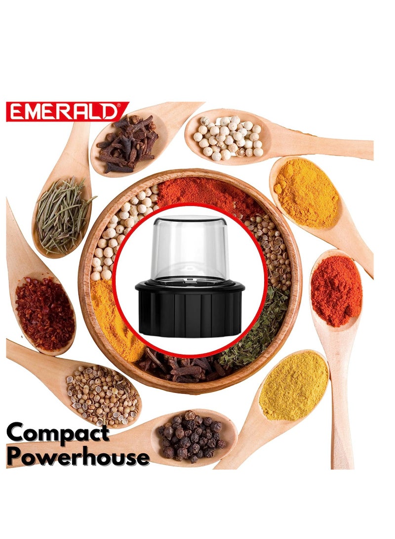 EMERALD Masterblender Duo 1.5 Litre Glass Blender & 250 Gms Dry Grinder, 800 Watts, EK732MBG. - Image 5