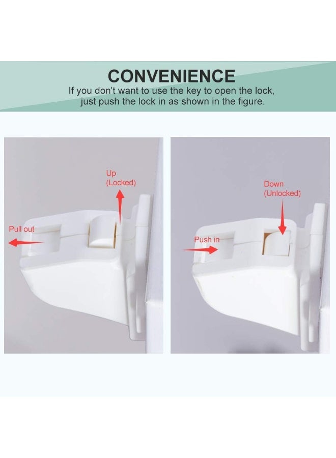 Eco-Baby Magnetic Cabinet Locks Child Safety for Drawers and Cabinets - Kitchen Child Proof Cabinet Locks - Baby Proofing Safety - Image 4