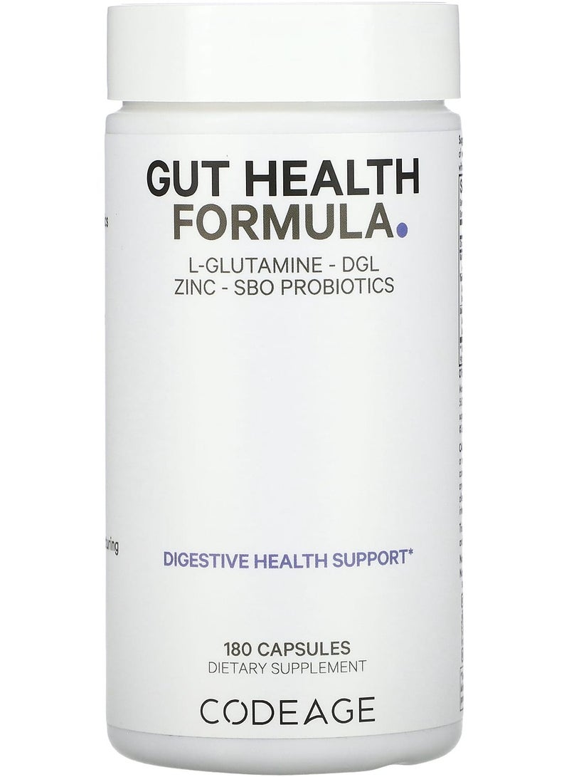 Codeage Gut Health Formula, 180 Capsules
