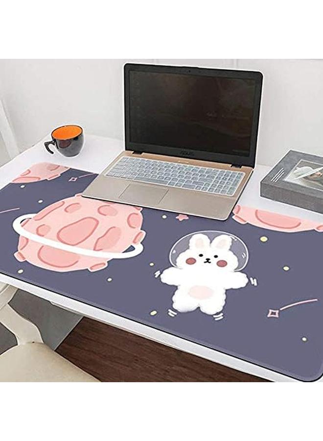 erorex Mouse Pad 1Pcs 32" X 12" Cartoons Keyboard Pad Extended Desk Mat Large With Non Slip Rubber Base Durable Stitched Edges Waterproof Mat For Office Home Work Gamer - Image 2