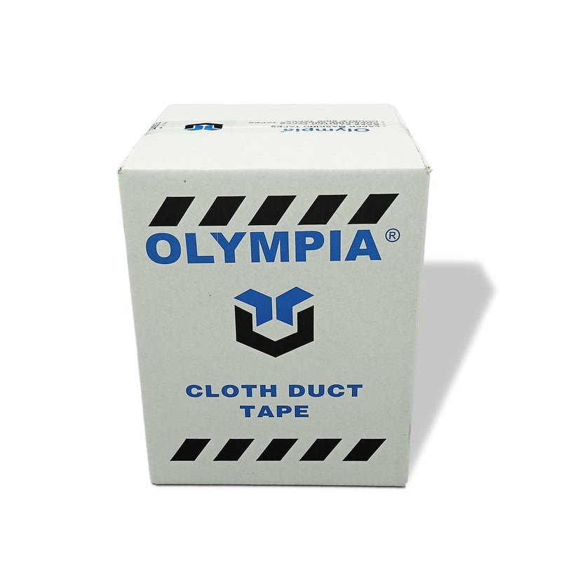 Olympia ® Brand Heavy Duty Cloth Duct Tape 48mm x 25 Yards x 4Pc Pack – Strong, Waterproof, Multi-Purpose Repair Tape (Grey/Silver) - Image 5