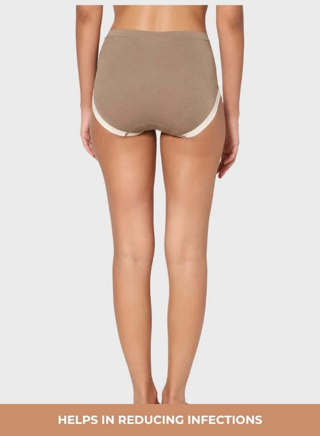 Intimate Queen Pack Of 3 Yew Tree Bae Maternity Briefs – Silky Soft, Antibacterial Calm, Full-Coverage Comfort for Bump & Skin (Pack of 3)  | Best Price UAE