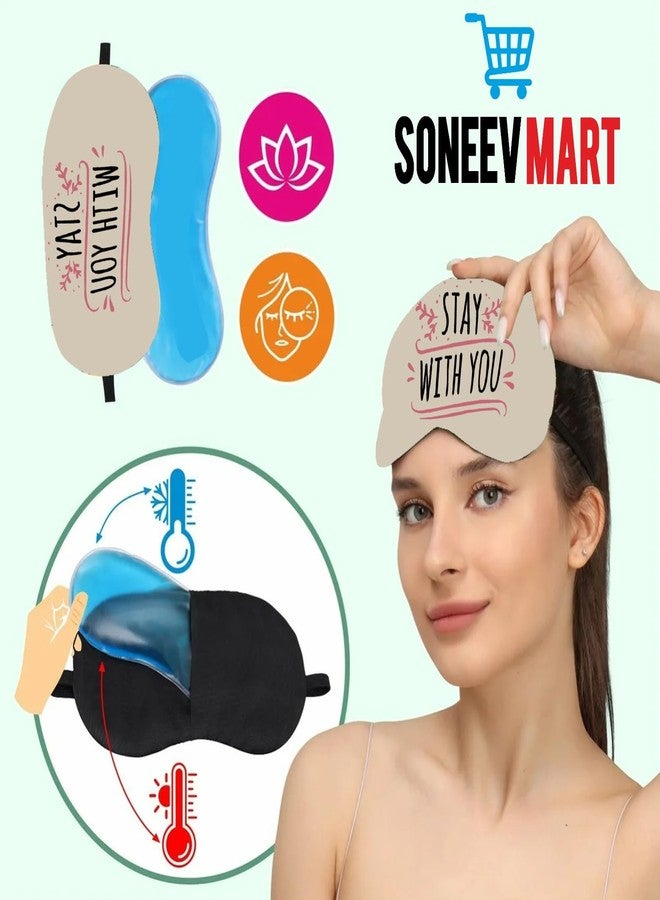 SONEEV MART HENEESO Cooling Gel sleep Eye Mask for Eye Comfort,and Relief - Image 4