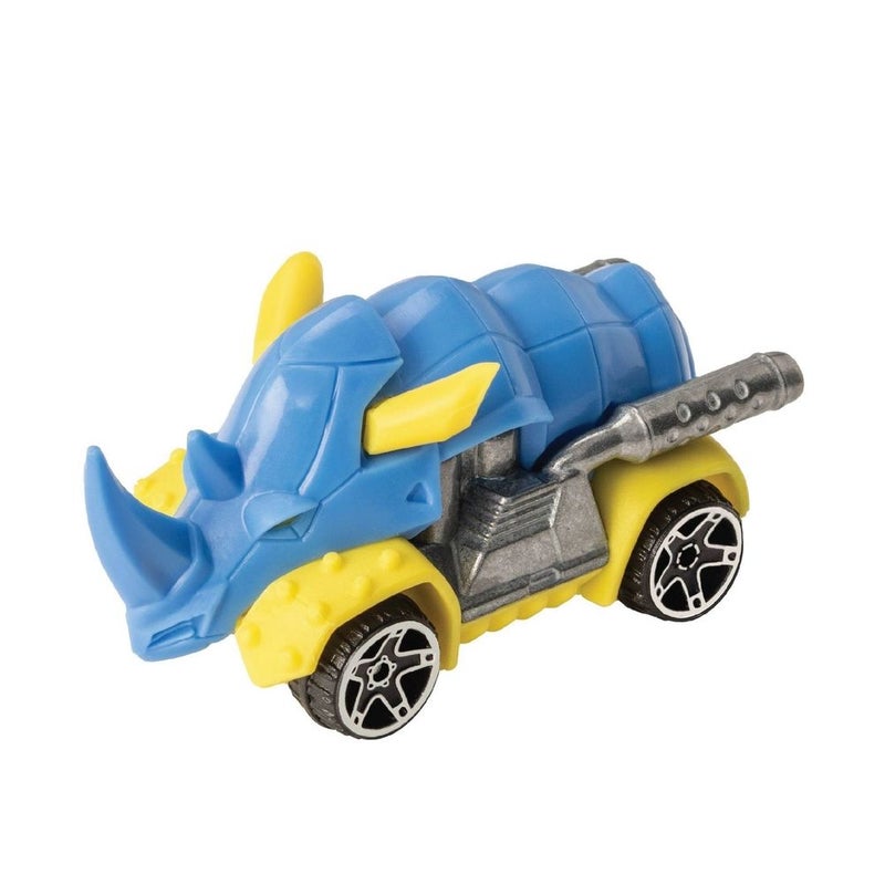 Teamsterz - Beast Machine Metal 3 Inch Blue Rhino Car - BM004-1A - 1417432 - Image 2