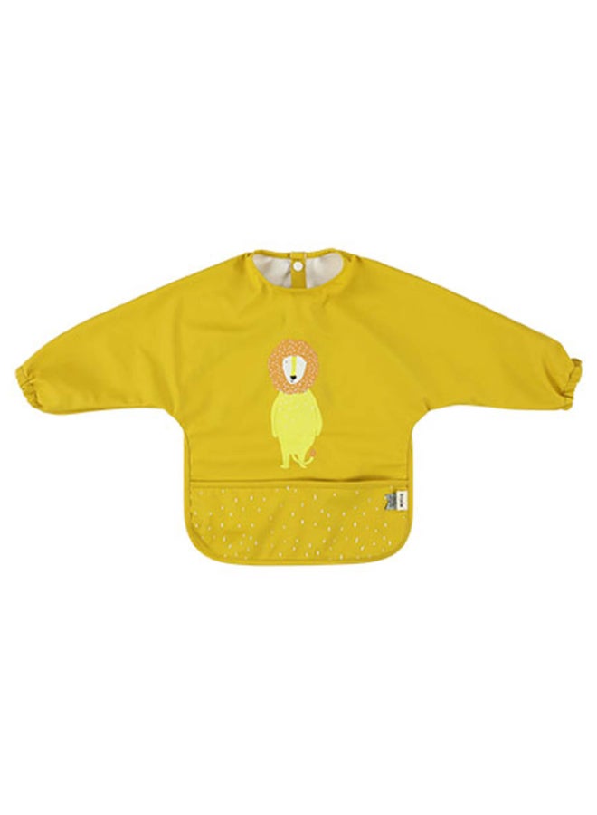Trixie Waterproof Long Sleeve Bib With Pocket - Mr. Lion - Image 1