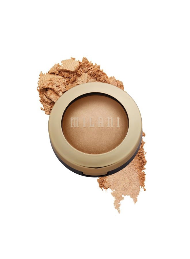 MILANI Baked Highlighter (Champagne D'oro) - Cruelty-Free Powder Highlighter, Highlight Face for a Shimmery or Matte Finish - Image 1