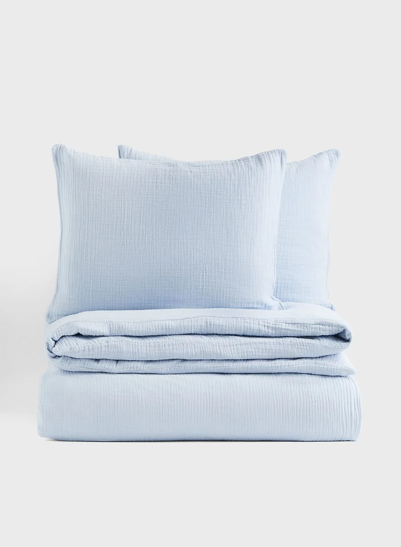 H&M Cotton Duvet Cover Set