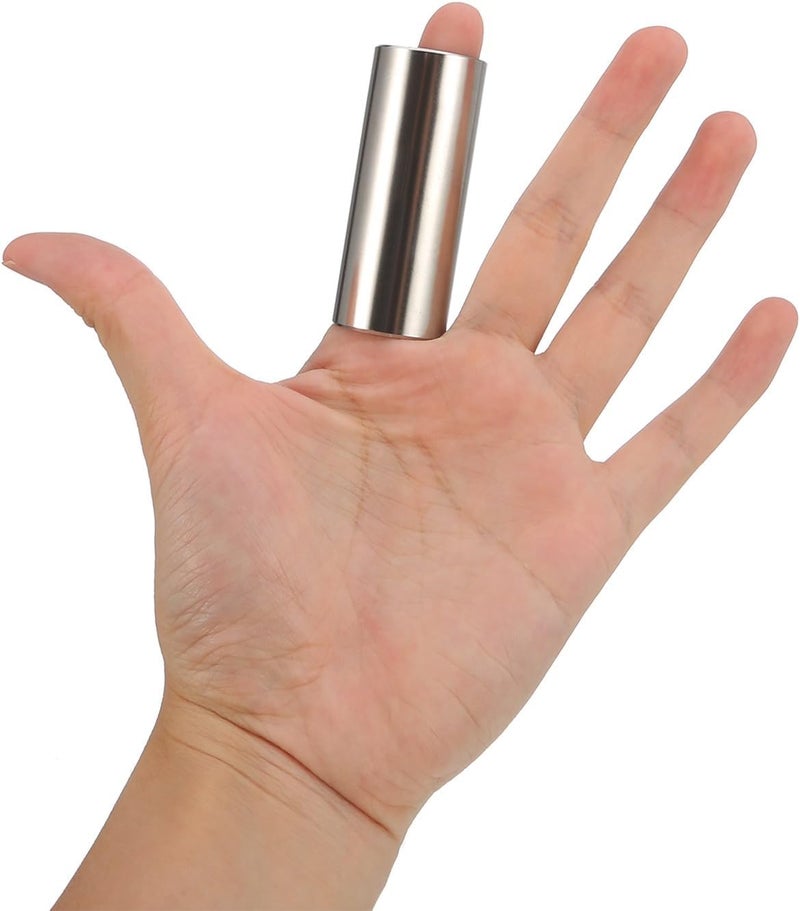 Mozart GS-60 Stainless Steel Guitar Slide – 60mm Standard Finger Slide (304 Grade, Polished Finish) for Electric, Acoustic & Bass Guitars - Image 3