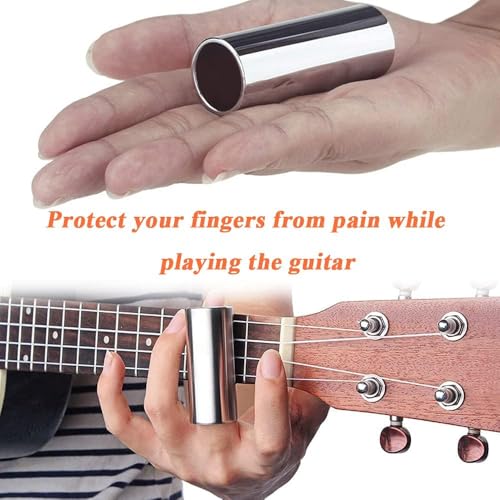 Mozart GS-60 Stainless Steel Guitar Slide – 60mm Standard Finger Slide (304 Grade, Polished Finish) for Electric, Acoustic & Bass Guitars - Image 5
