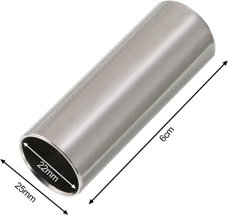 Mozart GS-60 Stainless Steel Guitar Slide – 60mm Standard Finger Slide (304 Grade, Polished Finish) for Electric, Acoustic & Bass Guitars - Image 4