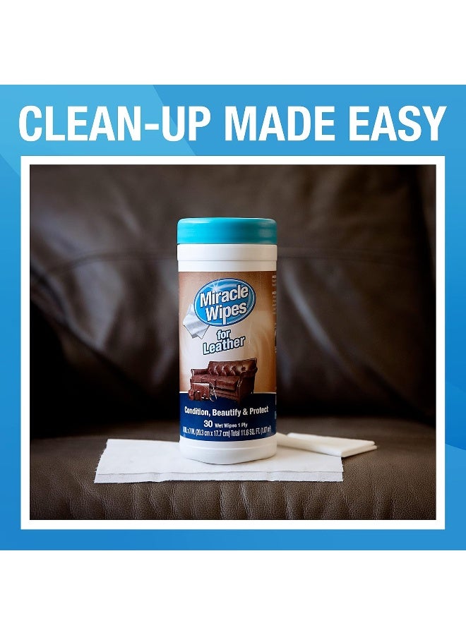 MiracleWipes for Leather Cleaning & Conditioning - Image 3
