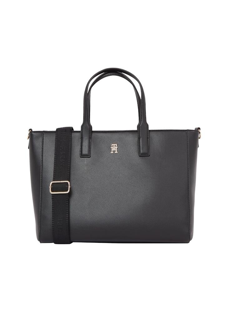 TOMMY HILFIGER Logo Detail Zip Over Tote  - Image 1