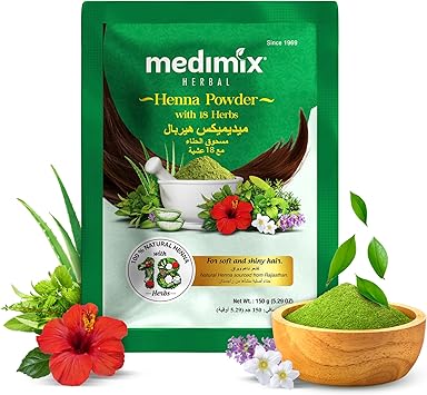 Medimix مسحوق الحناء ميديمكس 150 جرام - Image 3