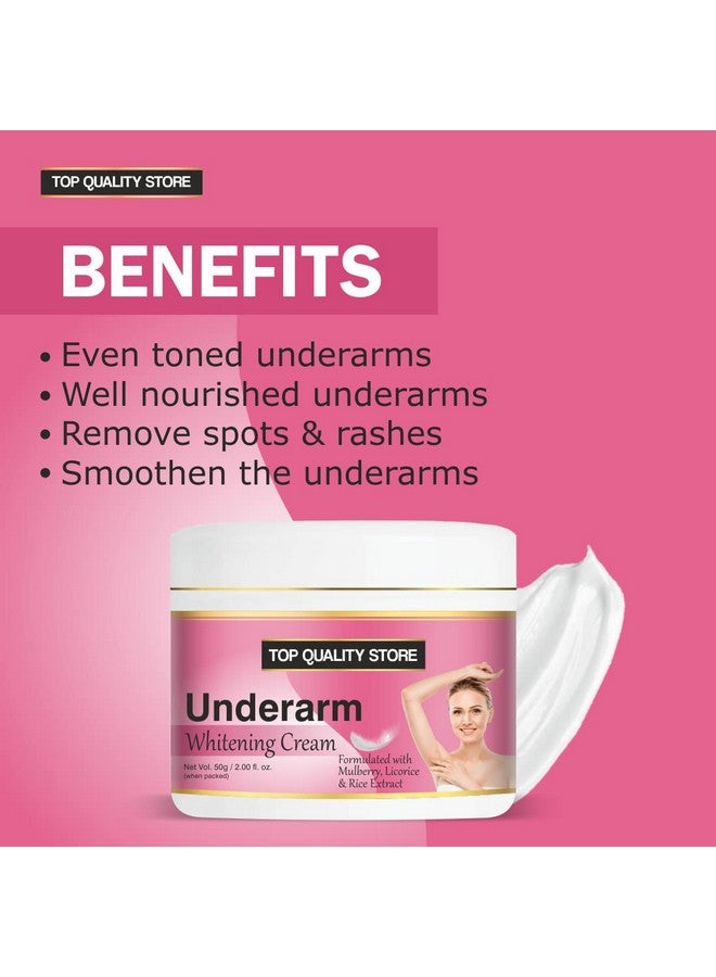 Top Quality Store Underarm whitening cream body essentials Spotless, Soft and Nourished Enriched with Vitamin E, Evens Out Dark, for all skin types, White, Vanilla - Image 2