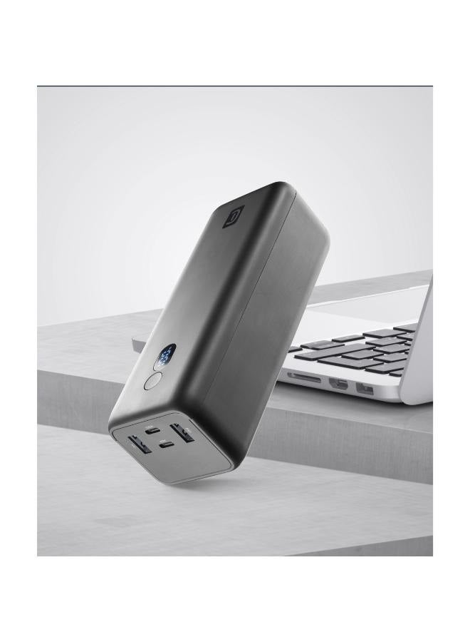 سيلولار لاين بنك الطاقة MAXI متعدد الأجهزة 27000mAh 100W 4 منافذ أسود - Image 2