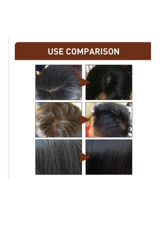 MIAOFUTONG - Organic Polygonum Solid Shampoo Hair Darkening Soap Bar 100g Natural Ginger Shampoo Soap Anti Hair Loss Moisturizing Correcting White to Black Shampoo Enhance Hair Roots Promote Hair Growth Restore Hair Color Soap - Image 1