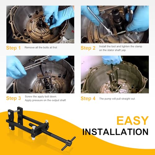 Deargooday Automatic Transmission Pump Puller Remover with Adjustable Jaws Pump Extractor Fit for Ford C6, E4OD 4R100 & 200, THM200-4R, 350, 400,4l60e, 4l65e, 4l75e - Image 4
