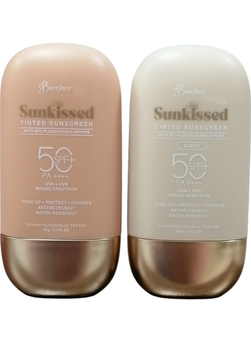 Sunkissed - Tinted Sunscreen SPF 50 PA++++, 50g