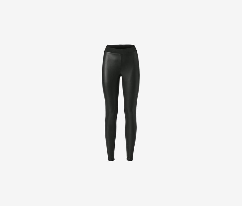 Tchibo Women Regular Fit Plain Skinny Pants, Black - Image 2