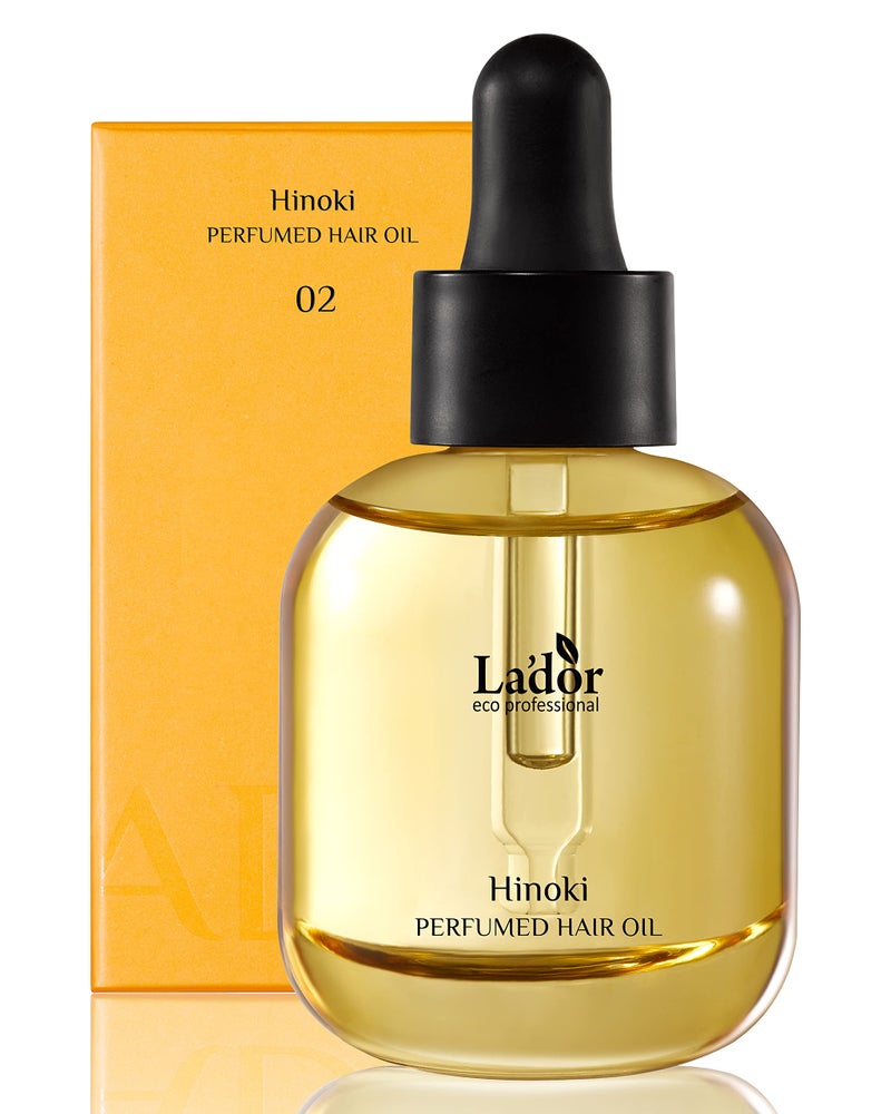 زيت عطر الشعر لادور للشعر الجاف والتالف - مضاد للتجاعيد - زيت سيروم مغذي - بلسم يترك على الشعر - تثبيت التجاعيد - الأمواج - خالي من الكبريتات والبارابين والكحول - 1 أونصة سائلة - هينوكين الكوري لادور
